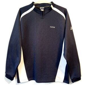 REEBOK Top  Men's XL  Pullover  Polyester/Fleece  Navy Blue  Players INC  Soft